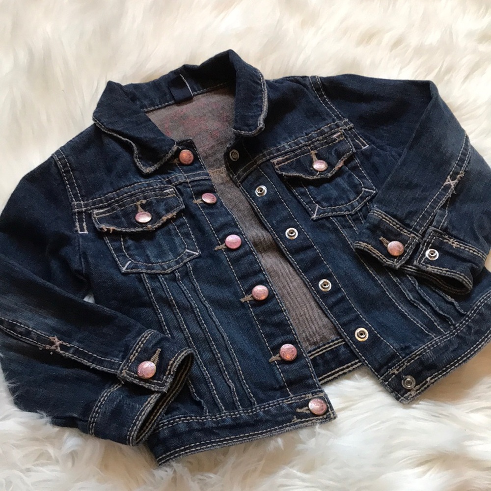 Dark denim rose gold metal